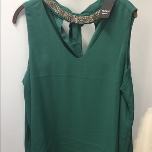 Lane Bryant sleeveless blouse